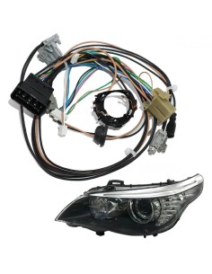 Cablaj far stanga pentru BMW Seria 5 E60, E61 Facelift cu...