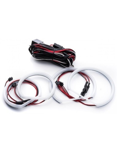 Kit Angel Eyes LED COTTON pentru BMW E60 far cu...
