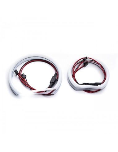 Kit Angel Eyes LED COTTON pentru BMW E60 far cu...