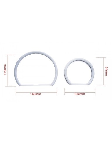 Kit Angel Eyes LED COTTON pentru BMW E60 far cu...