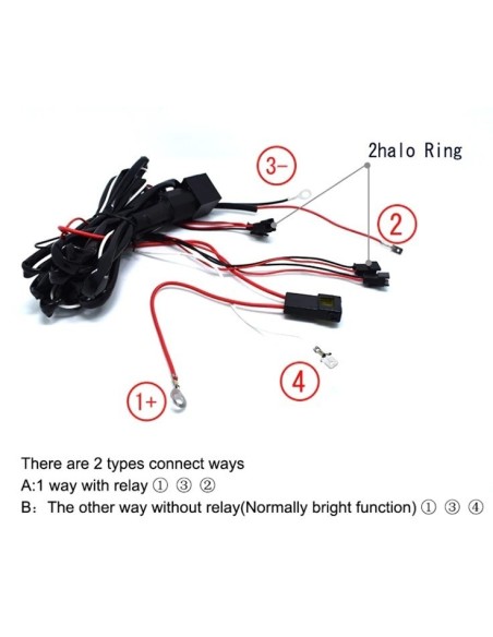 Kit Angel Eyes LED COTTON pentru BMW E60 far cu lupa si xenon 2x106mm + 2x131mm