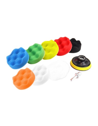 Set Bureti Polish si Pad pentru Bormasina 80mm,...