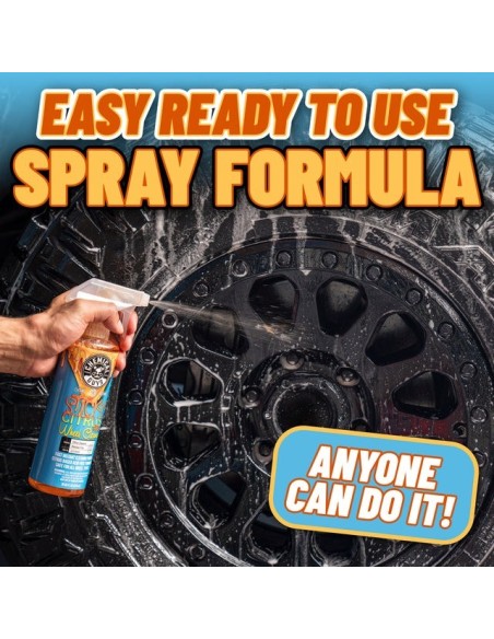 Gel curatare jante fara acid ChemicalGuys Sticky Citrus Gel, 473 ml