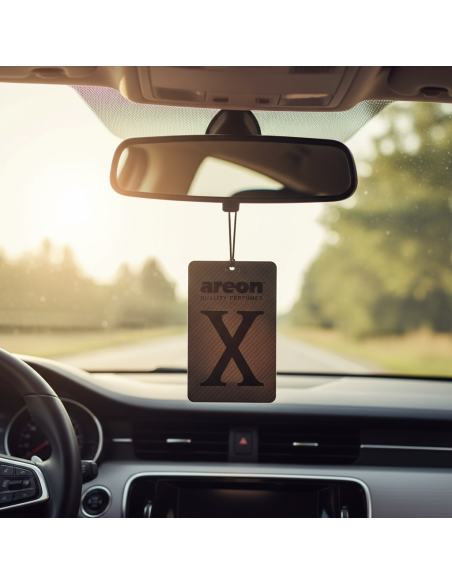 Odorizant auto Areon X Card, Black Crystal