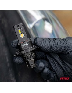 Set 2 leduri auto H4 Canbus, 70W, 5540Lm, 6000k, 12V-24V,... 2