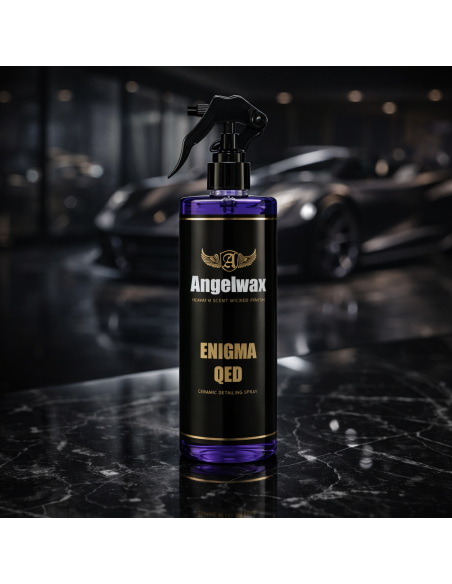 Solutie Detailing Rapid cu Ceramica Angelwax Enigma QED Ceramic Detailing Spray, 500ml
