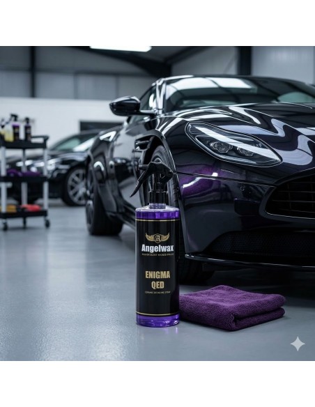 Solutie Detailing Rapid cu Ceramica Angelwax Enigma QED Ceramic Detailing Spray, 500ml