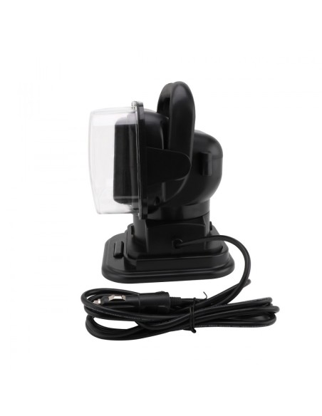 Proiector LED Rotativ cu Telecomanda Wireless 50W, 4000 lumeni, SPOT Beam, Negru