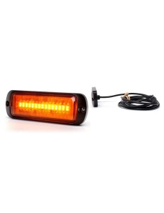 Stroboscop Led Portocaliu 1469 W218 Cu Montare In Grila,...