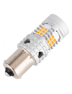 Led Semnalizre Portocaliu P21W BA15S Super Canbus Cu 26...