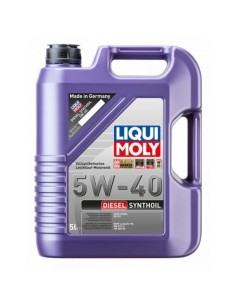 Ulei de motor Liqui Moly Diesel Synthoil 5W-40, 5L