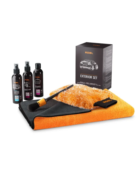 Kit produse curatare si intretinere exterior auto ADBL Exterior Sample Set