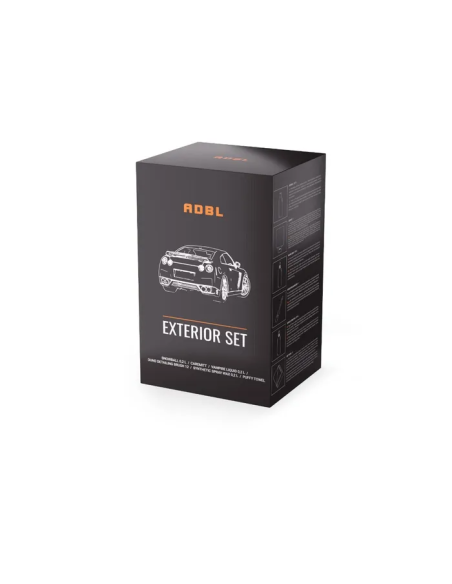 Kit produse curatare si intretinere exterior auto ADBL Exterior Sample Set