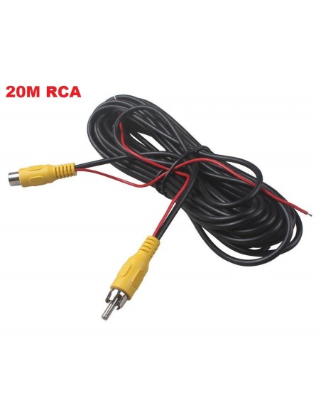 Cablu video prelungitor de 20 metri Mama-Tata pentru camere marsarier RCA-MT-20M