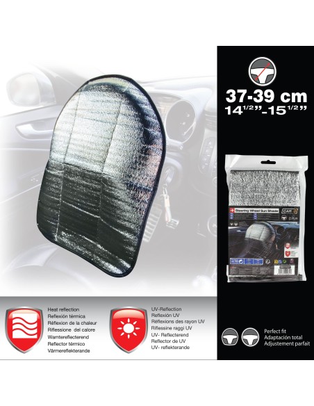 Parasolar special pentru volan Car+