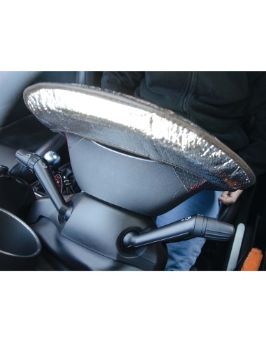 Parasolar special pentru volan Car+