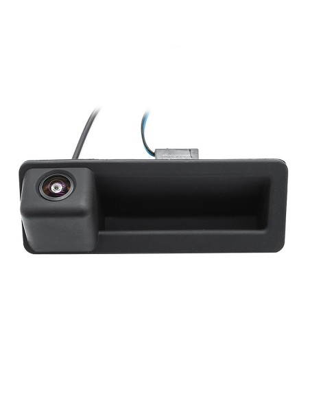 Camera marsarier HD, unghi 170 grade, cu StarLight Night Vision pentru E39, E60, E90, E70 pe manerul de portbagaj - FA936