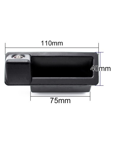 Camera marsarier HD, unghi 170 grade, cu...