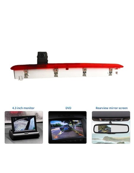 Camera marsarier compatibil cu modele Volkswagen Transporter T6 (2013 - 2018) cu o singura usa (hayon) C473