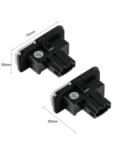 Lampi numar led pentru MERCEDES-BENZ C W203, W211, W219,... 2