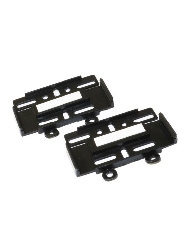 Set suport numar inmatriculare auto slim Negru...