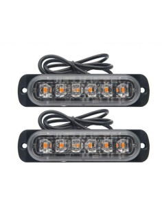 Lampa LED Stroboscopica cu 6 Leduri, Lumina Alba, 12V-24V... 2