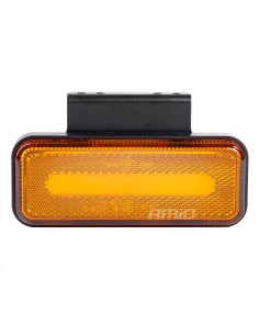 Lampa semnalizare led dreptunghiulara , portocaliu 12-24V