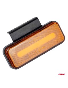 Lampa semnalizare led dreptunghiulara , portocaliu 12-24V 2