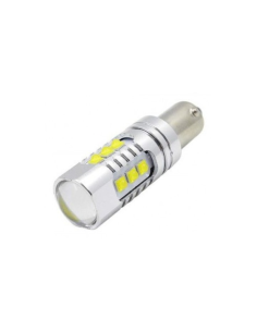 Led auto Alb H6W (BAX9S) Canbus, 80W, 12-24V, Leduri CREE