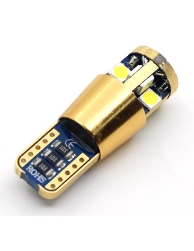 Led auto T10/(W5W) Canbus cu 10 SMD 2835 -...