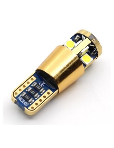 Led auto T10/(W5W) Canbus cu 10 SMD 2835 - BTLEK005