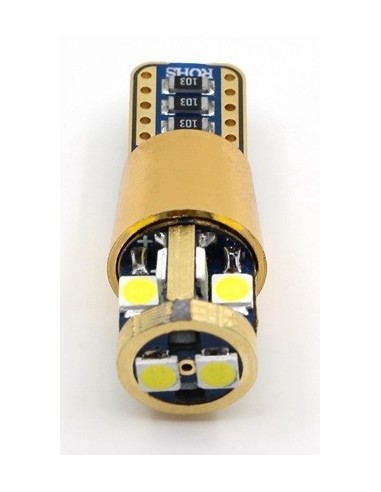 Led auto T10/(W5W) Canbus cu 10 SMD 2835 -...