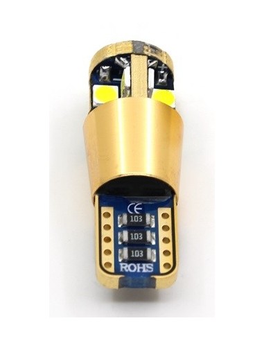 Led auto T10/(W5W) Canbus cu 10 SMD 2835 -...