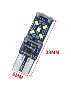 Led Auto Canbus T10 cu 15 Smd 2016 12V T10-2016-15SMD 2