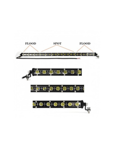 LED Bar Auto 90W Super Slim (35 mm) 12/24V,...