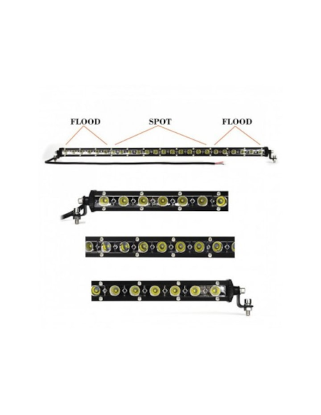 LED Bar Auto 90W Super Slim (35 mm) 12/24V, 7650 Lumeni, 31"/79cm, Combo Beam - B18-90W