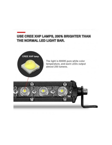 LED Bar Auto 90W Super Slim (35 mm) 12/24V,...