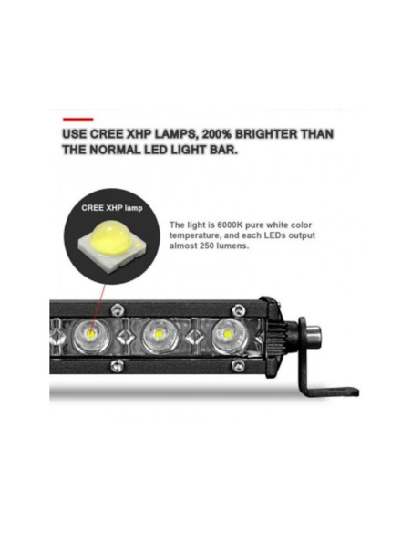 LED Bar Auto 90W Super Slim (35 mm) 12/24V, 7650 Lumeni, 31"/79cm, Combo Beam - B18-90W