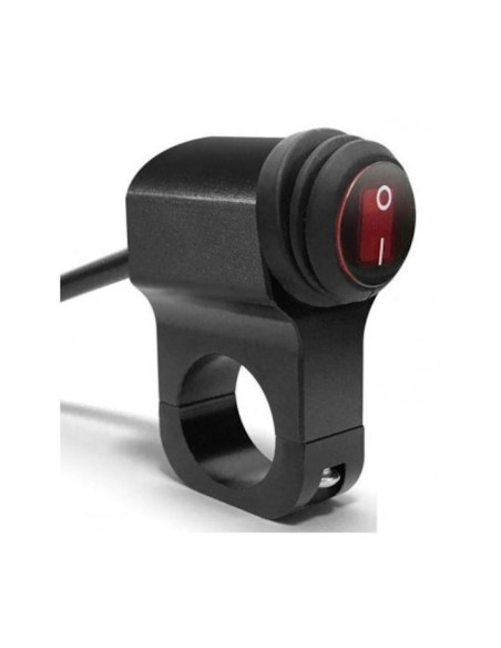 Buton, Switch rezistent la apa cu montaj pe bara pentru pornirea/oprirea proiectoarelor LED