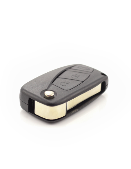 Carcasa cheie tip briceag, 3 butoane pentru Fiat negru