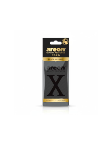 Odorizant auto Areon X Card, Black Crystal