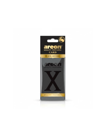 Odorizant auto Areon X Card, Black Crystal