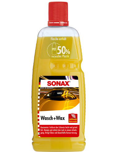 Sampon Auto cu Ceara Sonax Wash & Wax 1l