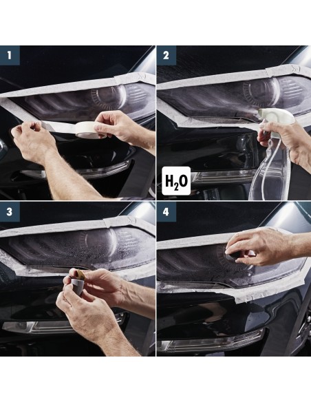 Kit Polish si Protectie Faruri Sonax Headlight Restoration