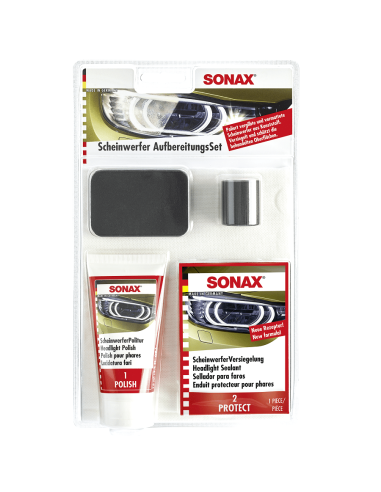 Kit Polish si Protectie Faruri Sonax Headlight...