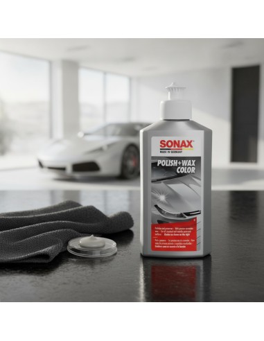 Pasta Polish cu Ceara Sonax Nano Pro, Gri, 250ml