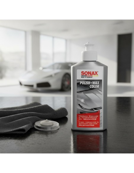 Pasta Polish cu Ceara Sonax Nano Pro, Gri, 250ml