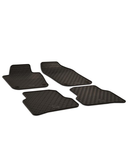 Set covorase auto din cauciuc compatibil cu  Seat IBIZA (2008-2015),IBIZA ST (2010-),VW POLO (2009-2014),(2014-2016) Umbrella
