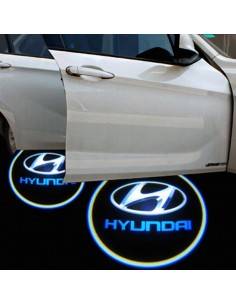 Proiectoare Portiere cu Logo Hyundai