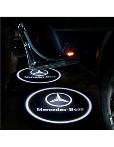 Proiectoare Portiere cu Logo Mercedes-Benz